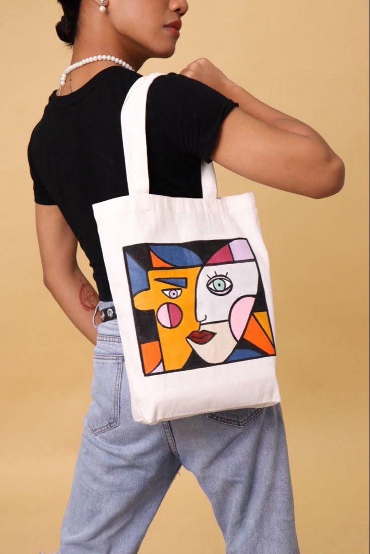 Abstract Identity Tote Bag
