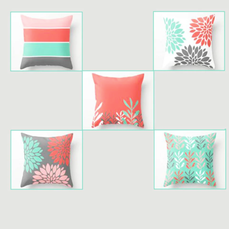 Modern Decorative Cushion Cover(PACK OF 5)