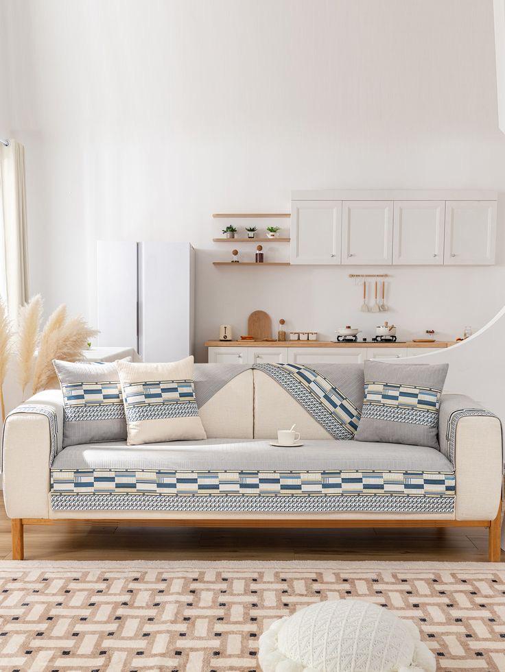 Desert Rose Sofa Cover Set With Cushion Covers