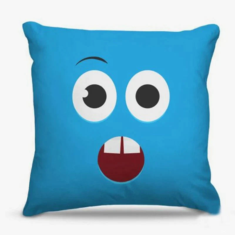 Funny Emoji Cushion Covers (Pack of 5)