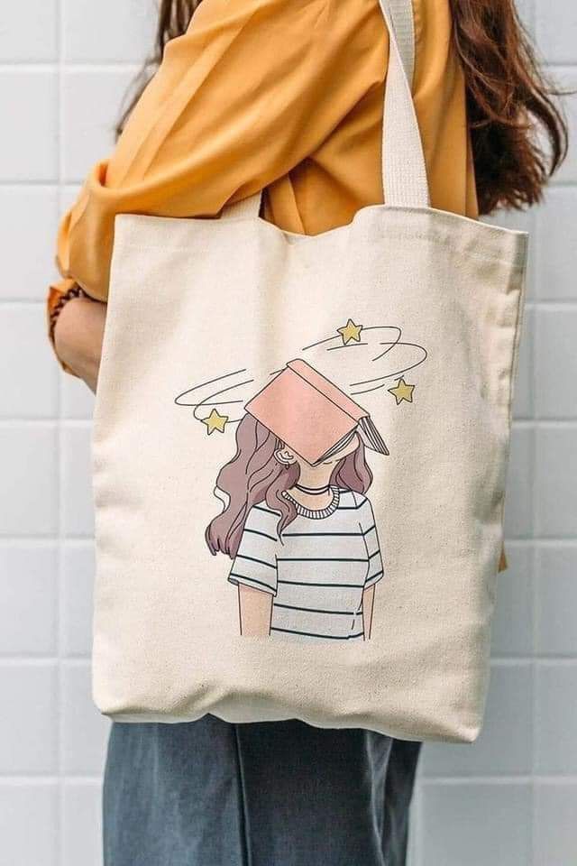 Lost in a Book Tote Bag