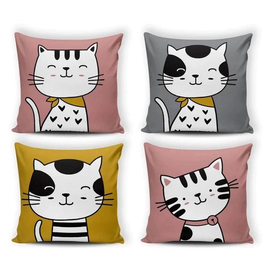Catwell Cushion Covers (Pack of 4)