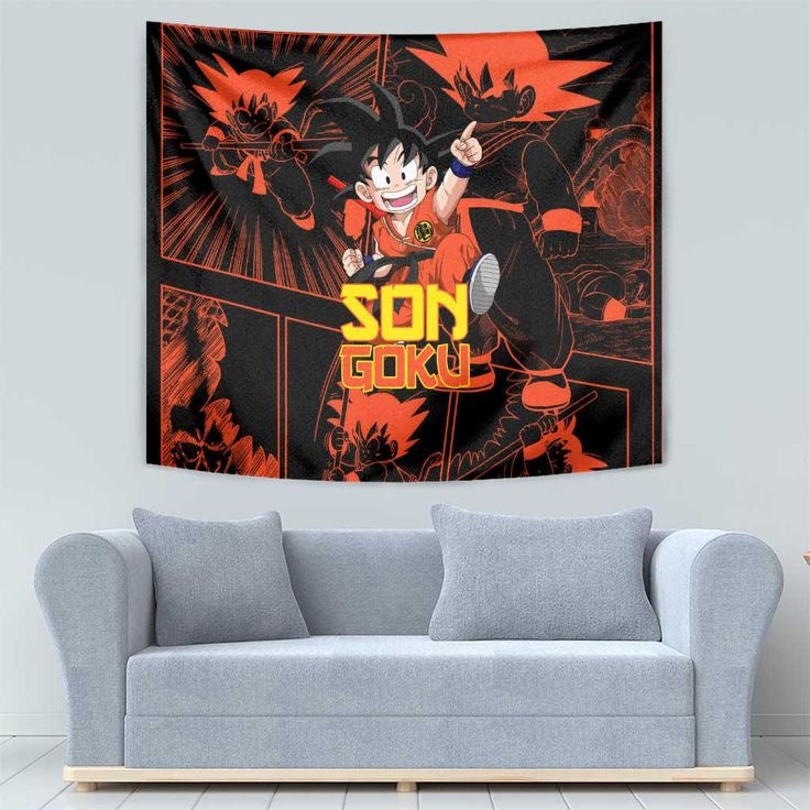 Goku Son Tapestry