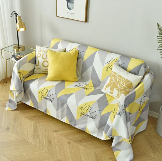 Grey influential Sofa Cover
