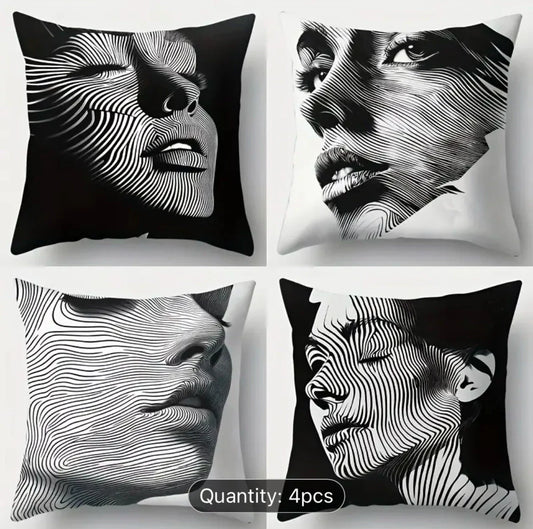 Ink & Grace Cushion Covers Pack of 4