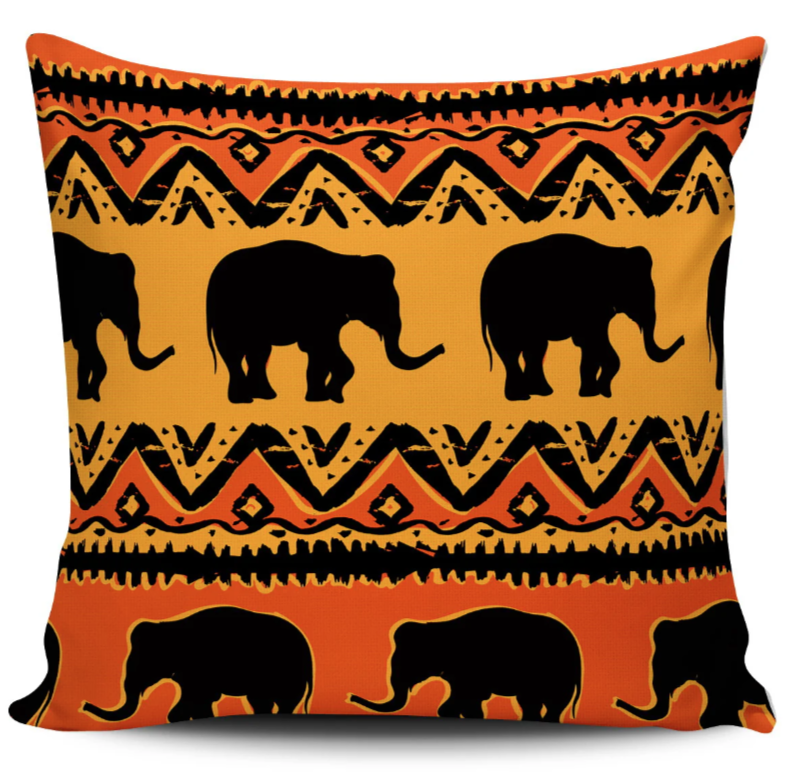 Stone age Animals Cushion Covers (Pack of 4)