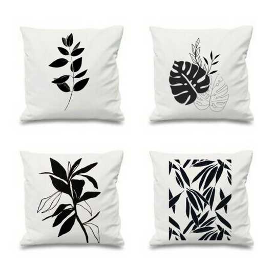 Wonhope Vintage Cushion Covers Pack of 4