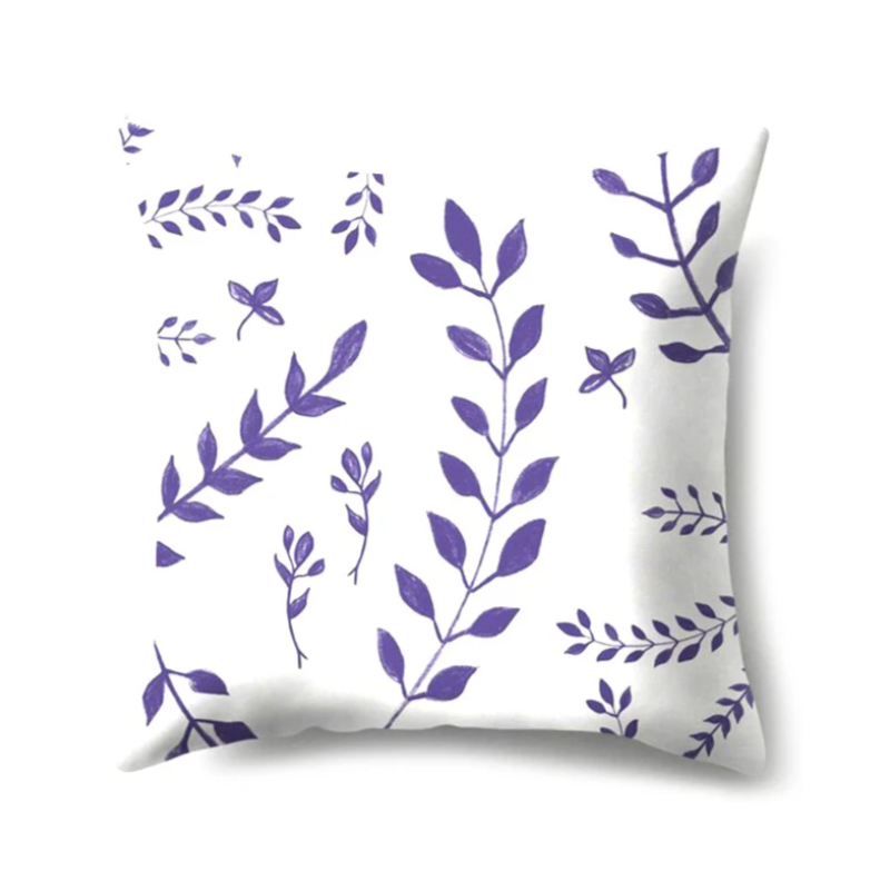 Purple Geometric Cushion Covers Pack of 6