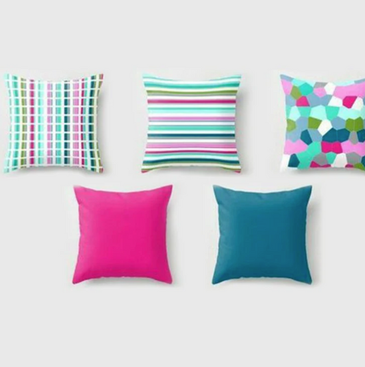 Funky Colors Cushion Covers Pack of 5
