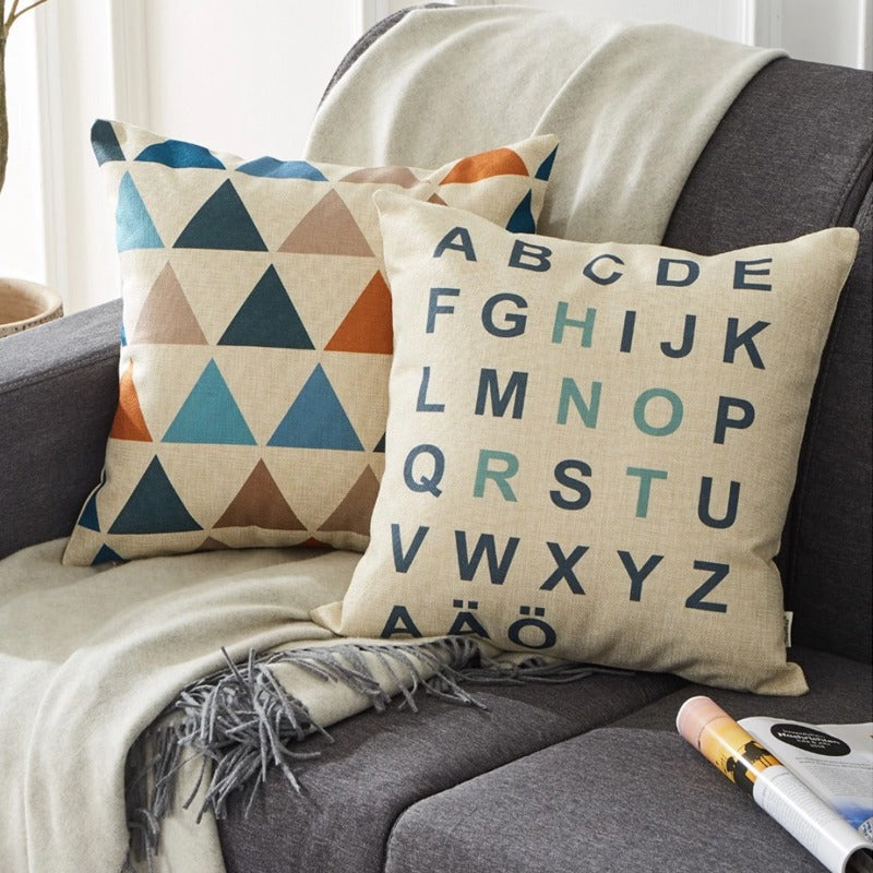 Alpha Geometrical Cushion Covers (Pack of 5)