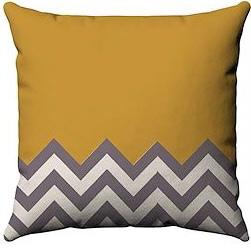 Yellow Mix Cushion Cover Pack of 4