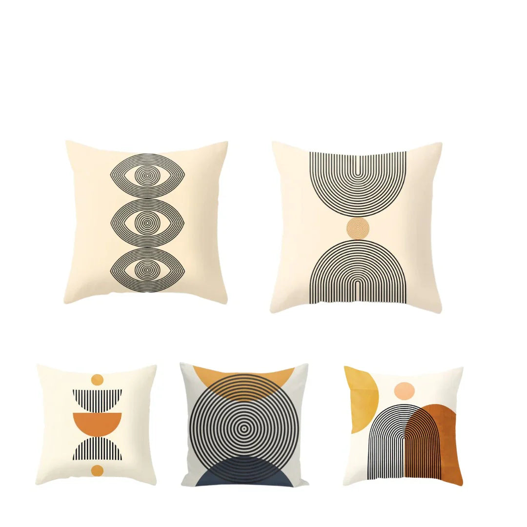 Stripped Cushion Cover Pack of 5