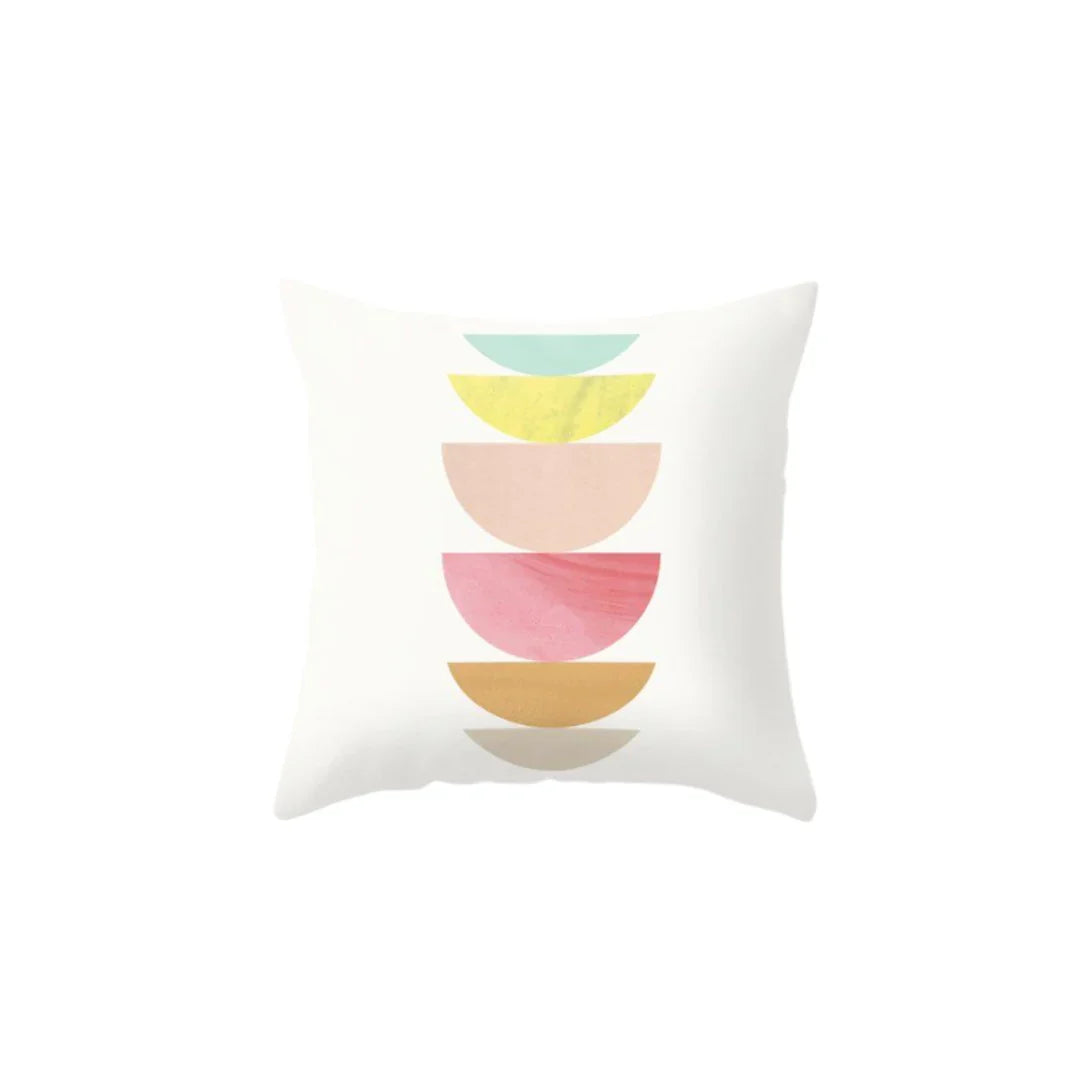 Pastel Abstract Cushion Case Pack of 5