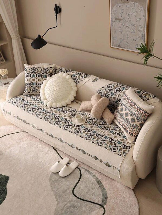 Earth Echo Sofa Cover Set With Cushion Covers