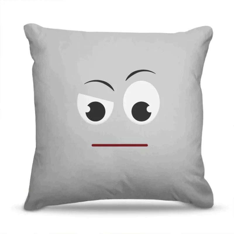Funny  Emoji Cushion Covers (Pack of 5)