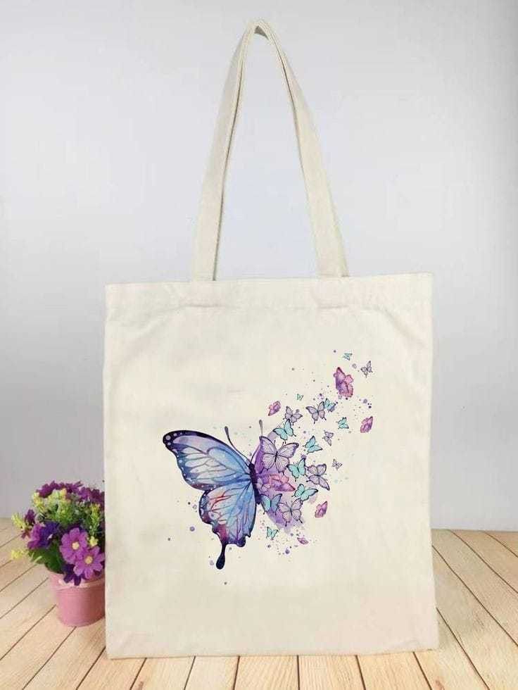 Monarch's Melody Tote Bag