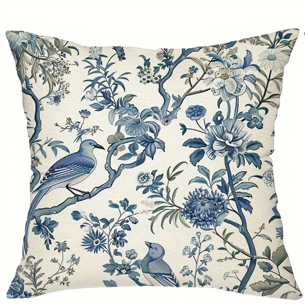 Toile Garden Cushion Cover Pack of 4